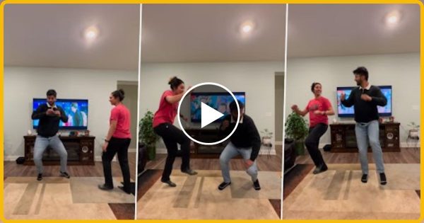 पति पत्नी ने ‘सोनी दे नखरे’ गाने पर किया जबरदस्त डांस, वीडियो हुआ वायरल